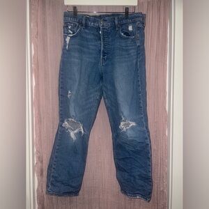 GAP Distressed Blue Jeans for Women